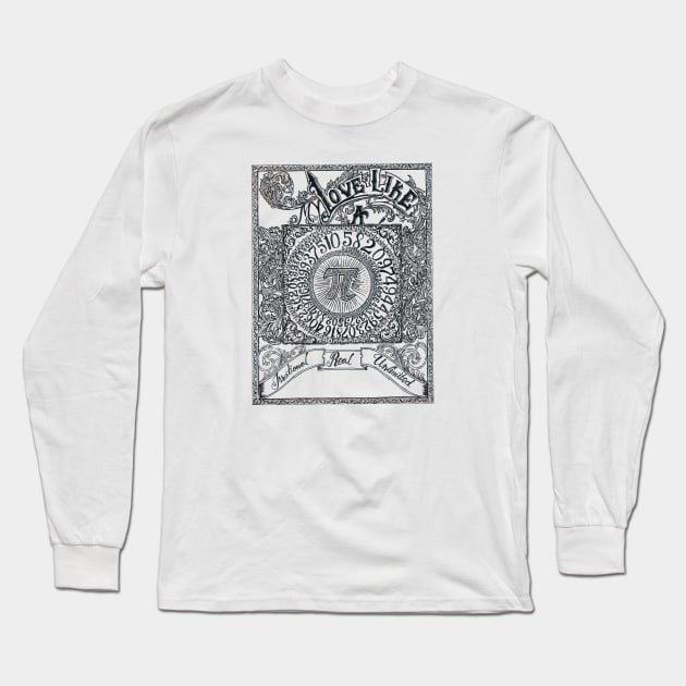 Ornamental Pi Day Long Sleeve T-Shirt by donangelo